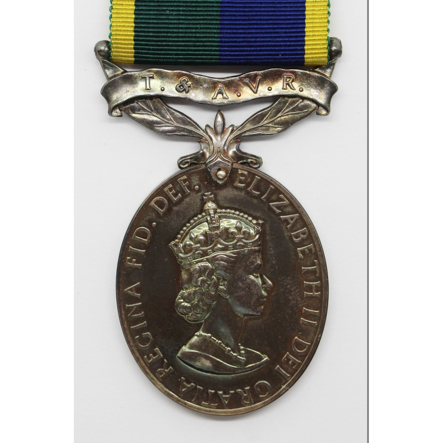 T A V R Efficiency Medal Post L Cpl W Wilson Royal Engineers